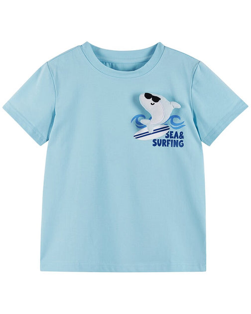 Andy & Evan Applique Shirt Blue US 4T 3