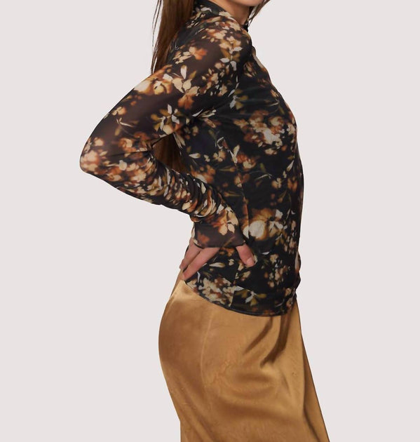 Lost + Wander Moonlit Meadow Top Brown XSmall 3