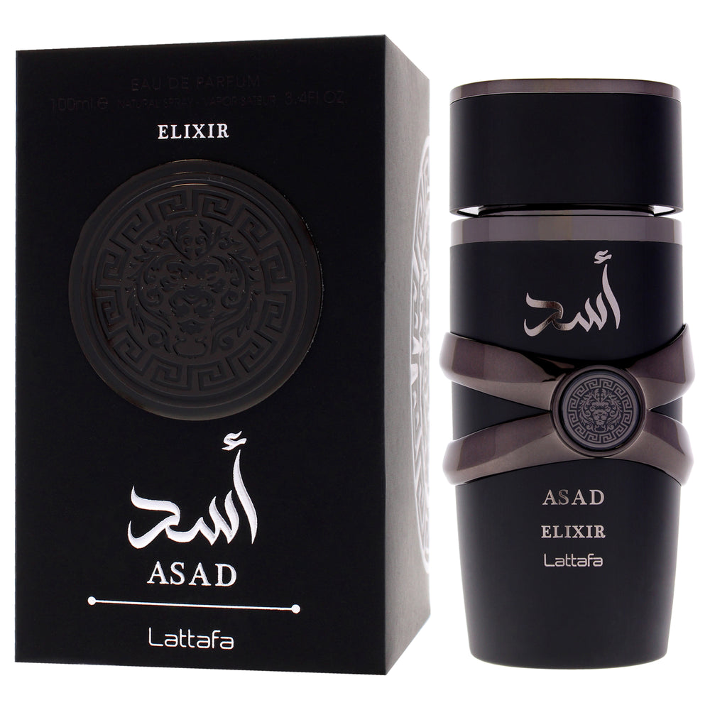 Lattafa Asad Elixir By For Men - 3.4 Oz Edp Spray | ShopSimon