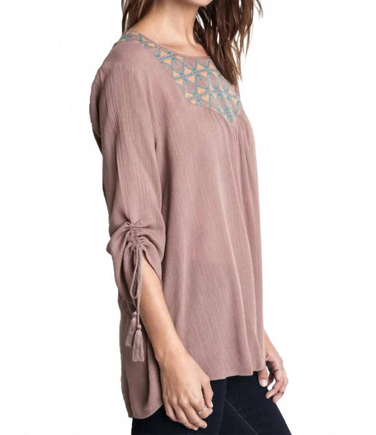 Umgee Baby Doll Top Pink Small 4