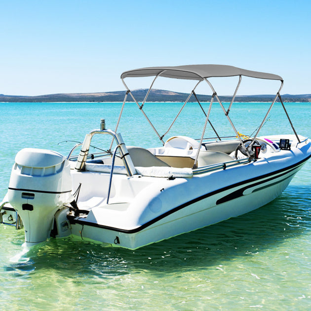 Hivvago Boat Bimini Top Grey 3