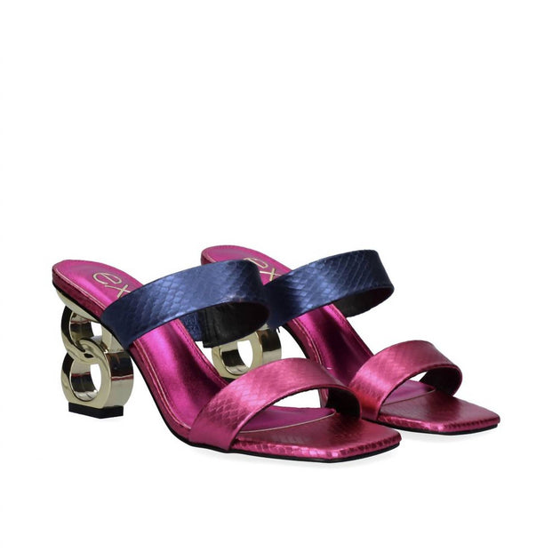 Exe Lilian 162 Low Heeled Sandal Pink 37 4