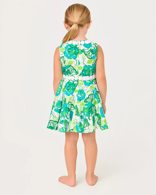 Lilly Pulitzer Mädchen Idala Baumwollkleid Multi US 3 3