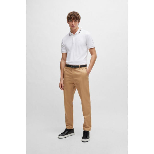 Boss Slim-fit Polo Shirt White XLarge 3