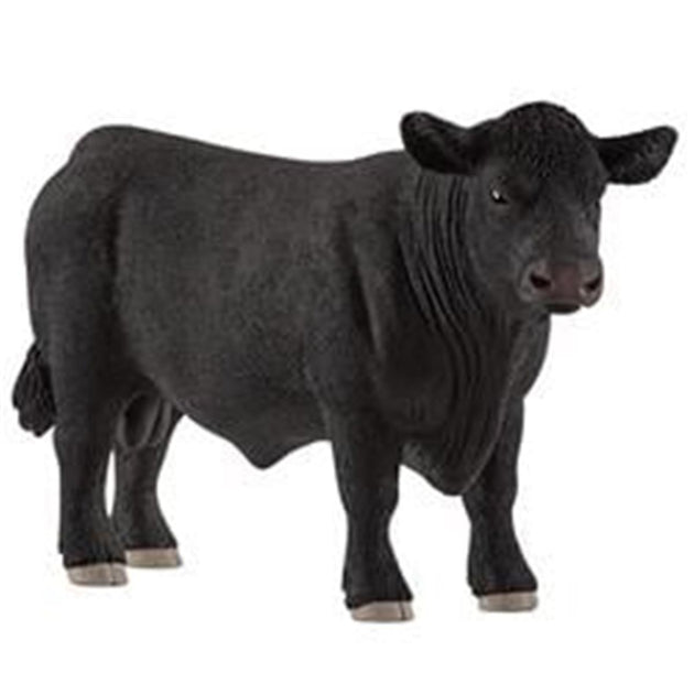 Schleich Angus Bull Toy Plastic Black 4
