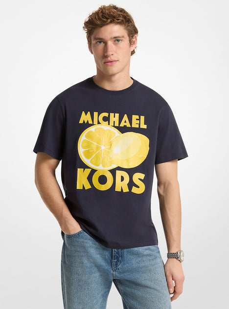 Michael Kors Graphic Logo Cotton T-Shirt Multi Small 2