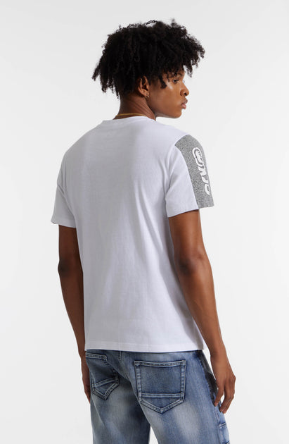 Ecko Unltd. Contrast Knit Tee White XL 3