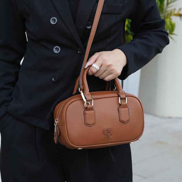 MKF Collection Vesper Satchel Bag Grey Medium 4