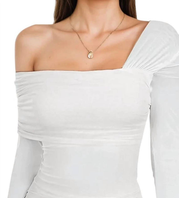 Miss Sparkling Pamela Top Blanc Small 3