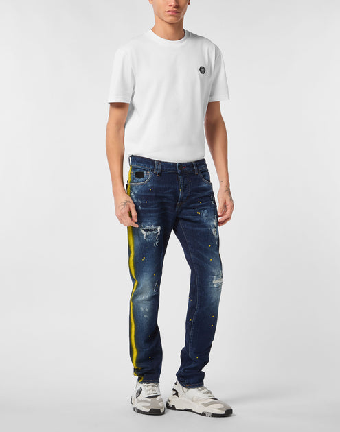 Philipp Plein 5-Pocket Super Straight Jeans Blue 28 3
