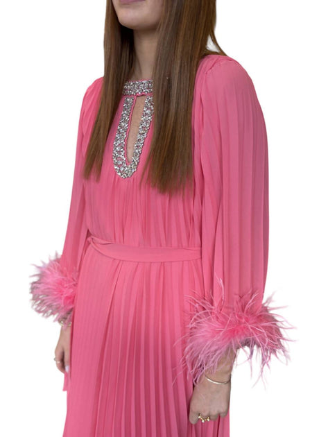 Flora Bea Steffina Dress Pink Small 4