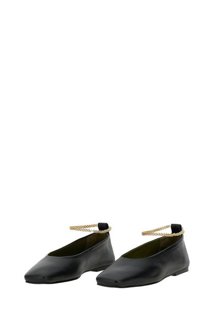 Maria Luca Augusta Ballet Flat Black EU 39 3