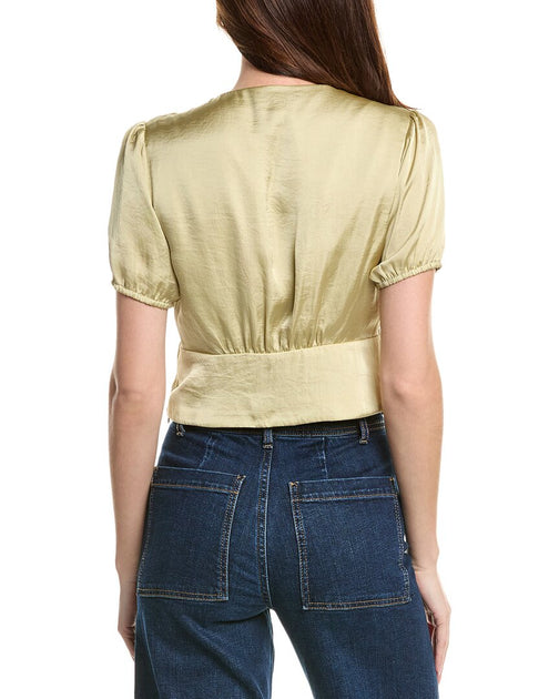 PAIGE Plie Top Yellow US 00 3