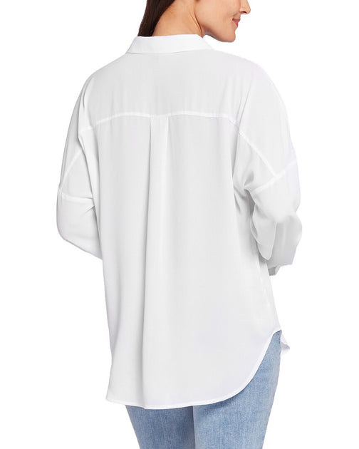 NYDJ Becky Blouse White XS 3