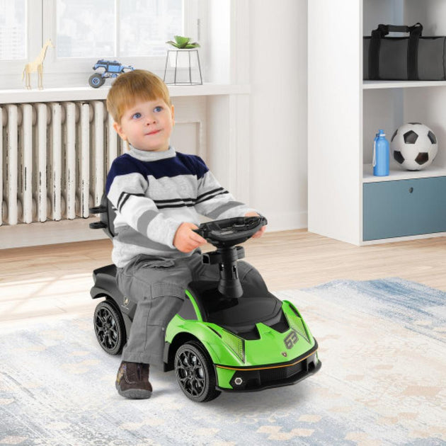 Hivvago Lamborghini 3-in-1 Push Car White 4