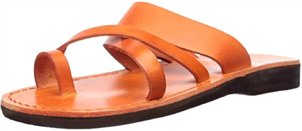 Jerusalem Sandals The Good Shepherd Slide Sandal Orange EU 41 2