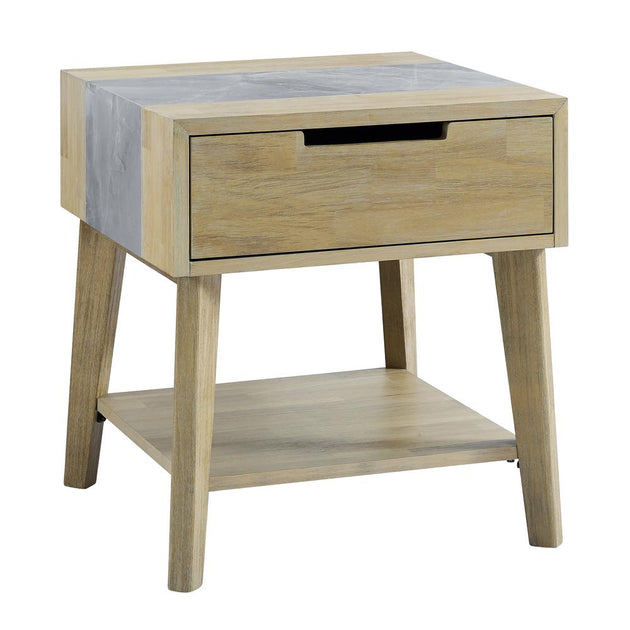 Steve Silver Calgary End Table Gray 2