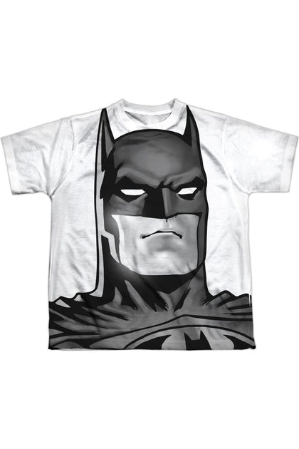 Gildan Batman Bw Bat Head T-Shirt White Large 2