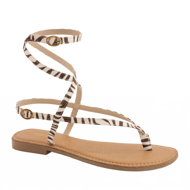 Andrea Strap Sandal White US 7 2