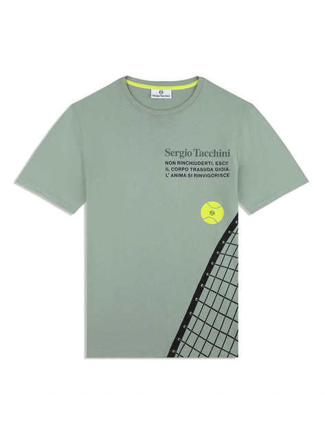 Sergio Tacchini Netto T-Shirt Green Medium 3