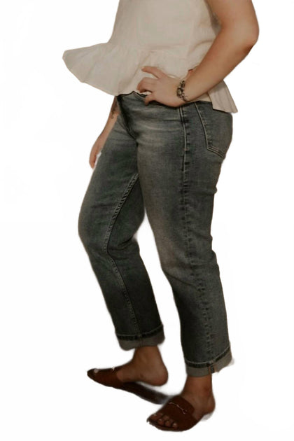 Dear John Denim 90s Ultra High Rise Jeans Silver 27 3