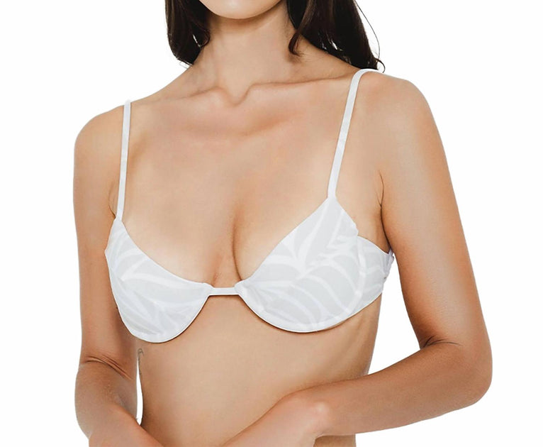Gigizara Anomia Bow Bikinioberteil Weiß Small 3