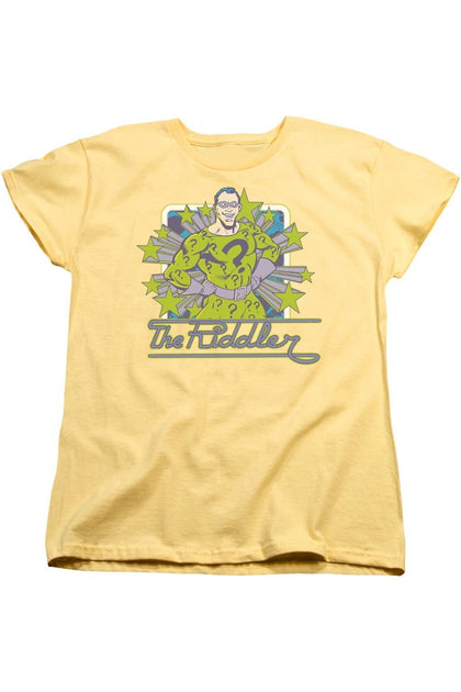 Gildan DC Comics Riddler Stars T-Shirt Yellow Medium 2