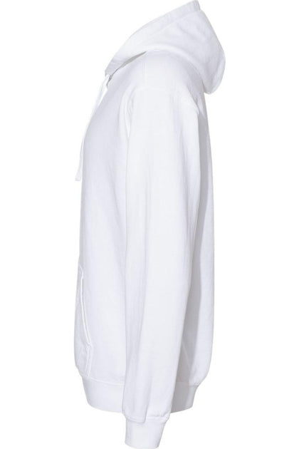 Comfort Colors Garment-Dyed Hooded Sweatshirt White XLarge 4