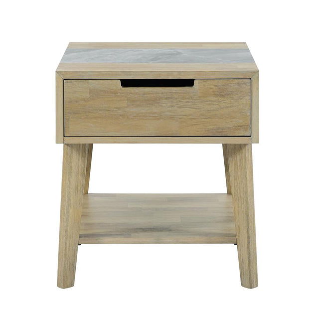 Steve Silver Calgary End Table Gray 4