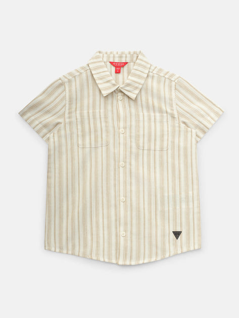 Guess Factory Major Stripe Woven Top Multi US 7 2
