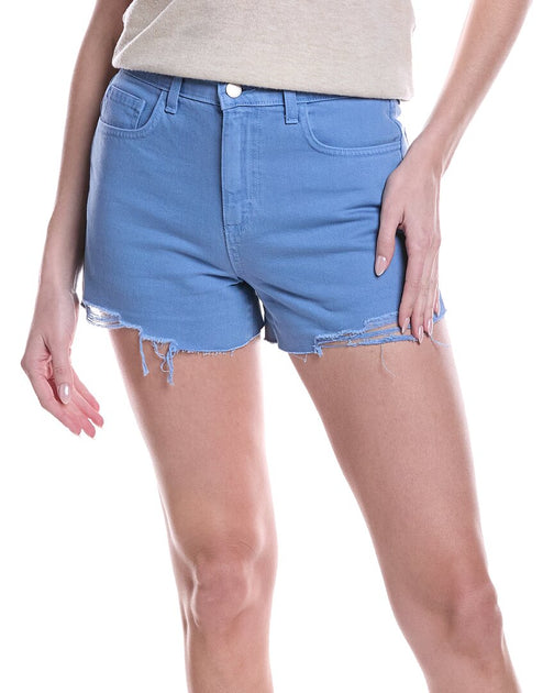 L'AGENCE Frayed Short Harbor Blue 29 2