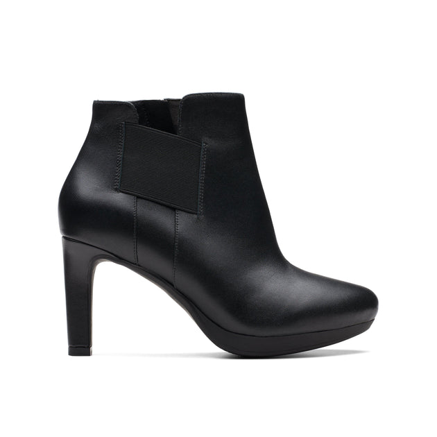 Clarks Ambyr Rise Ankle Boot Black US 9.5 2
