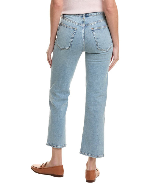 FRAME Denim The Ruler Dolly Crop Jean Blue 29 3