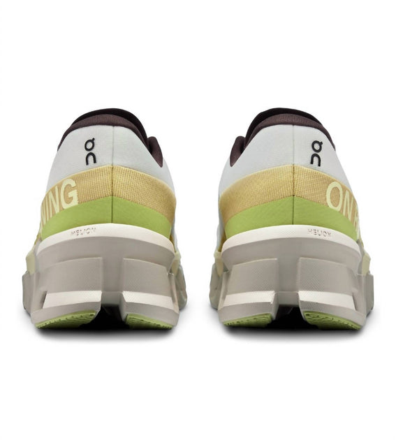 On Cloudmonster 2 Running Shoes Undyed/Zest US 10.5 4