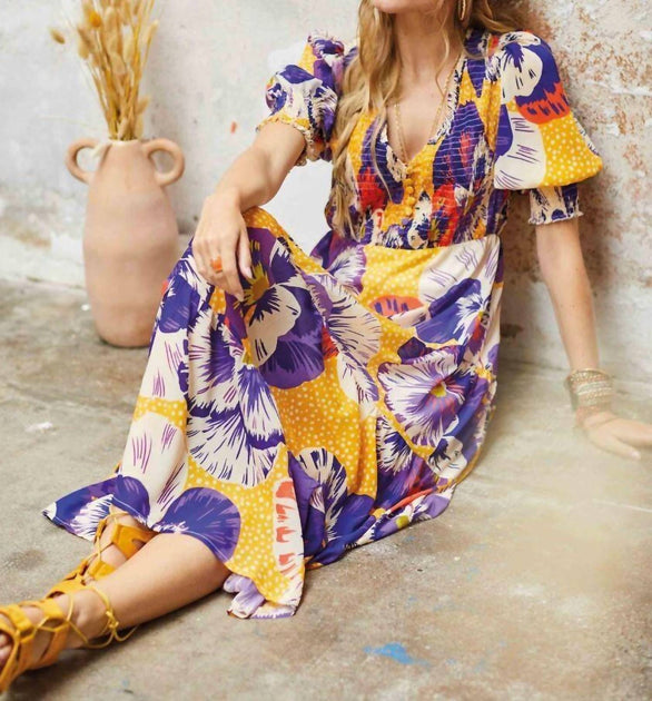 INDIES Prodiguese Maxi Dress Multi EU 36 2