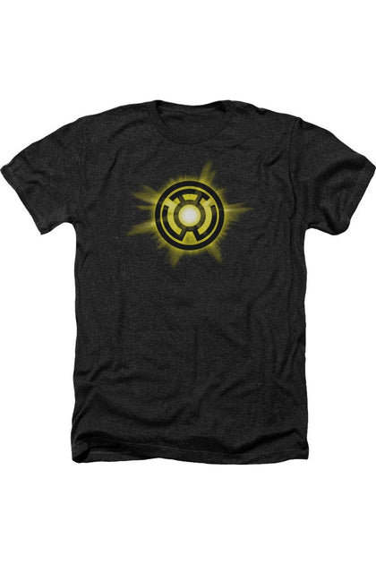 Gildan Green Lantern Glow Heather Tee Black Small 2