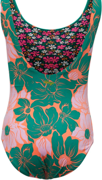 Maaji Floral Stamp Infinity One-Piece Swimsuit Multi US 6 4