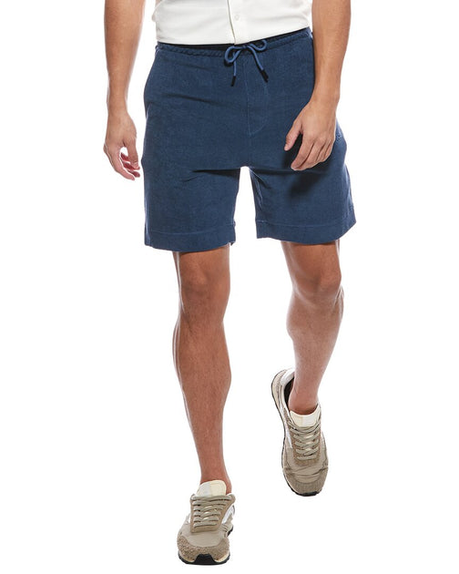 Hugo Boss Double Towel Terry Short Blue Small 3