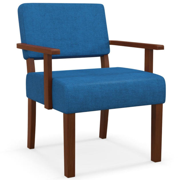 Fauteuil d'accent en lin Hivvago 3