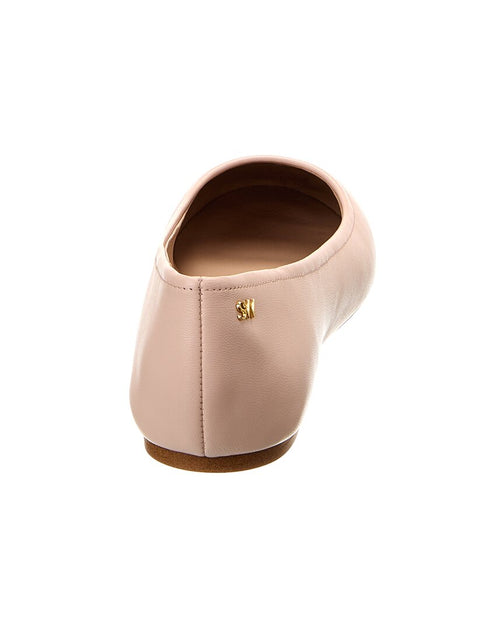 Stuart Weitzman Nadine Flat Beige US 6.5 4