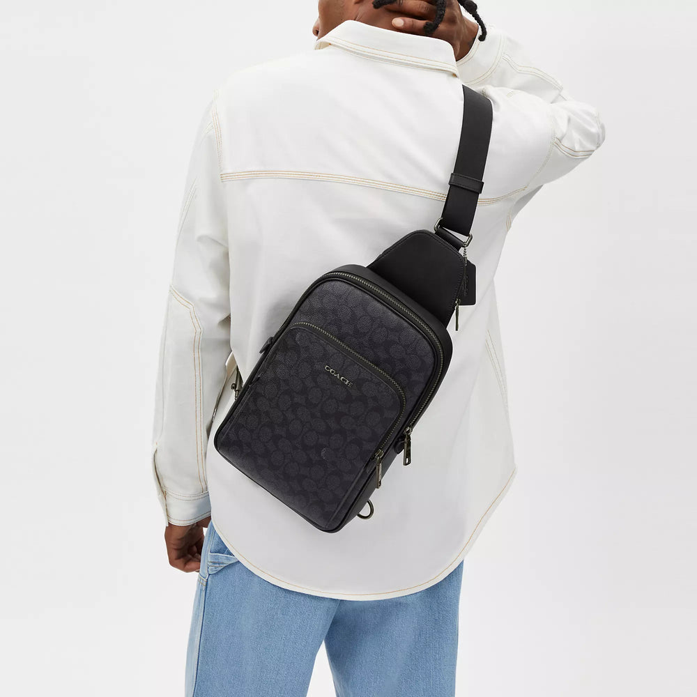 Coach Outlet Ethan Pack In Signature Canvas | ShopSimon