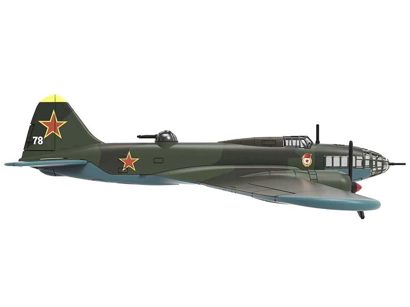 Luppa Ilyushin IL-4 Bomber Aircraft White 78 1/144 Scale 3