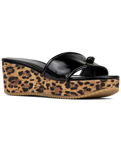 Donald Pliner Silli Slide Brown US 8.5 2