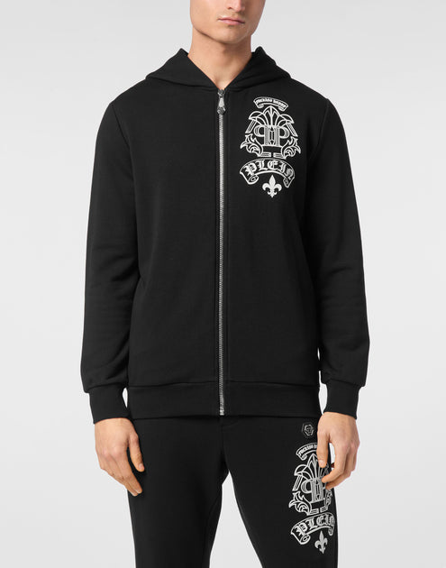Philipp Plein Jogging Jacket Black Size XXL 4