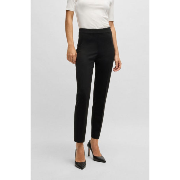 Boss Regular-fit Trousers Black US 0 4