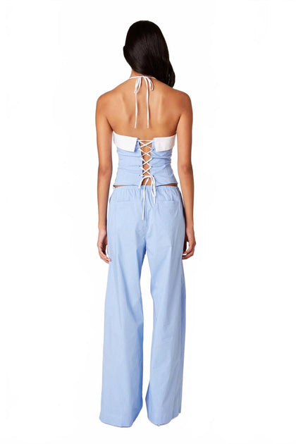 NIA Lacey Pant Blue Small 3