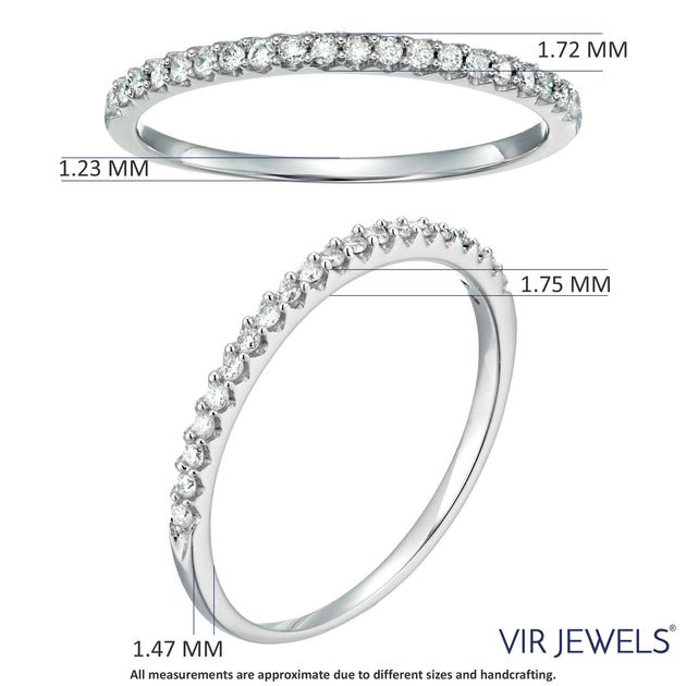 Vir Jewels Wedding Band Silver US 7.5 4