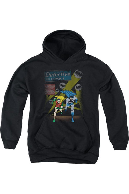 Gildan Batman Dynamic Duo Youth Sweat à Capuche Noir Medium 2