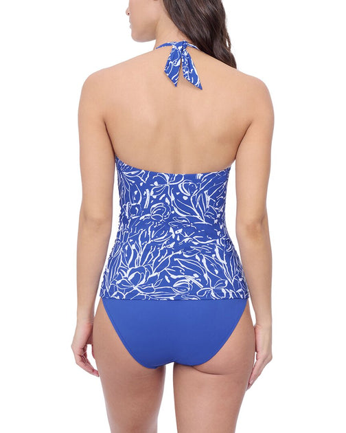 Profile by Gottex Tulip Tankini Blau US 8 3