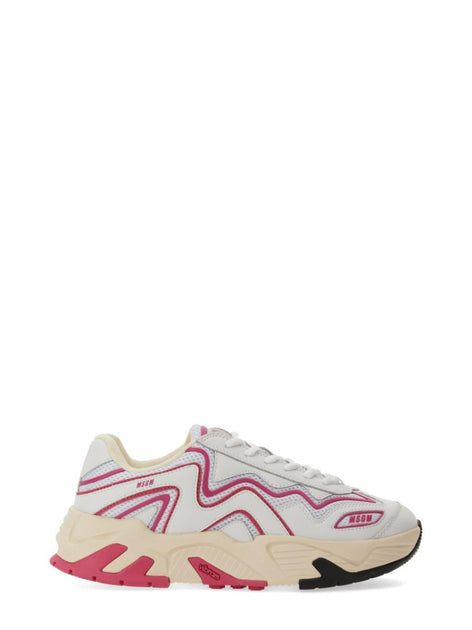 スニーカー MSGM VORTEX SNEAKER WITH VIBRAM SOLE Msgm Vortex Sneaker With Vibram Sole | ShopSimon